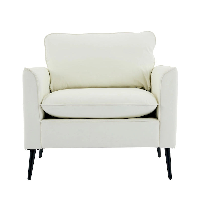 Sillón decorativo tapizado