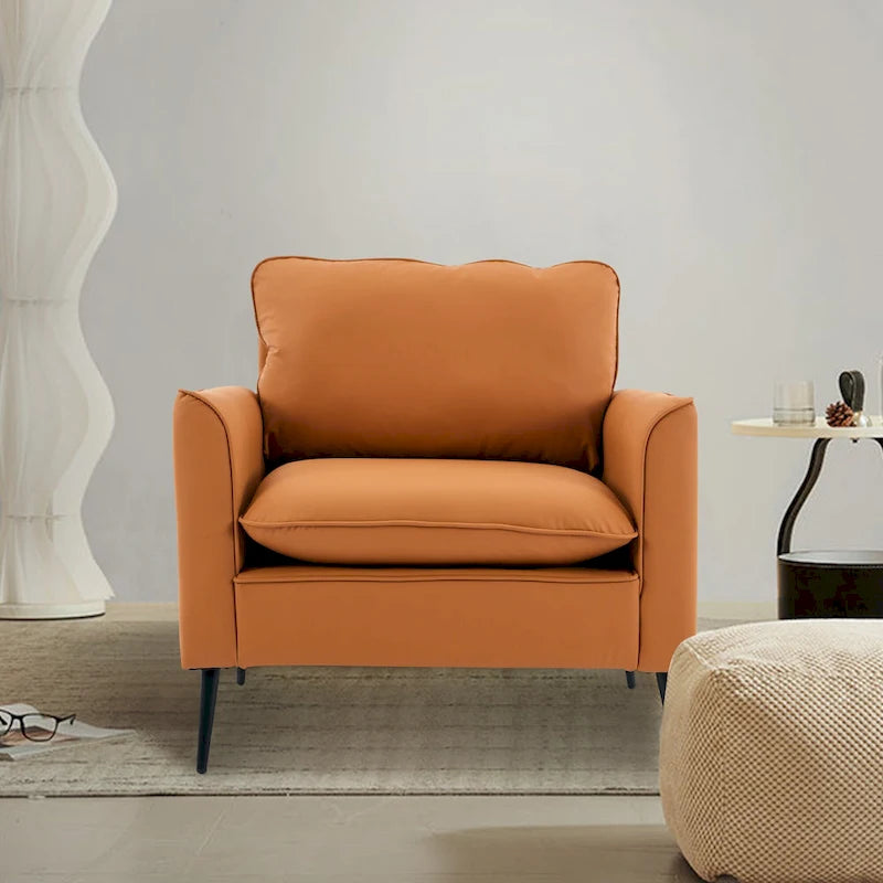 Sillón decorativo tapizado