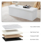 Pouf contenitore pieghevole con piano capitonné