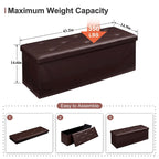 Pouf contenitore pieghevole con piano capitonné