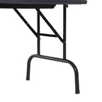 Folding Poker Table with Cup Holders and Chip Tray