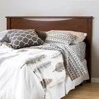 Kopfteil für ein Queensize-Bett mit geschwungener Aussparung