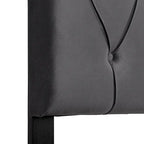 Full/Double Velvet Upholstered Headboard