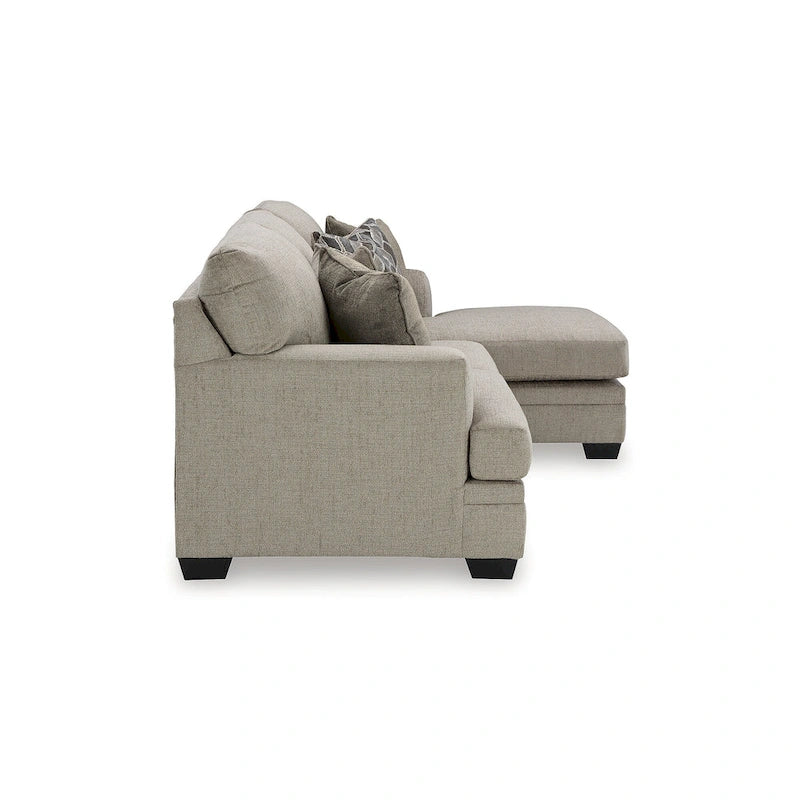 Sofá con chaise longue reversible