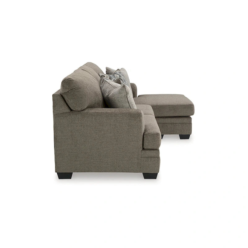 Sofa z szezlongiem o odwracalnym ustawieniu