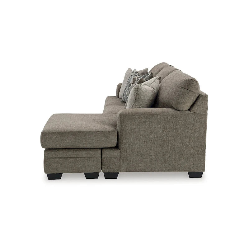 Sofa z szezlongiem o odwracalnym ustawieniu