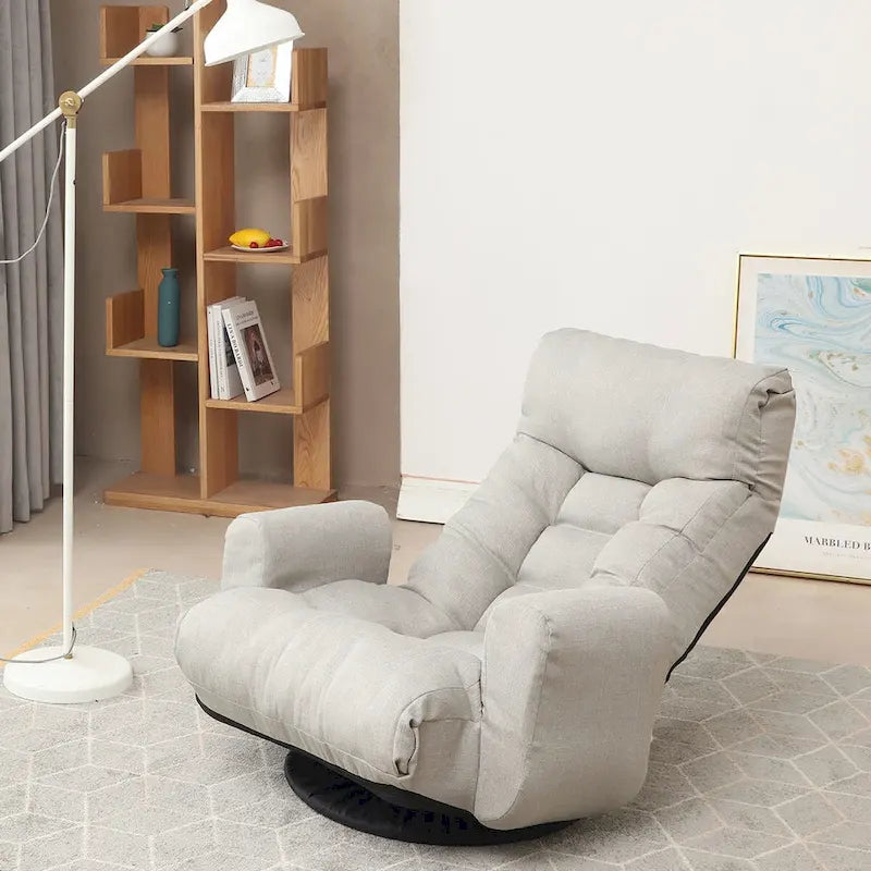 Sillón de descanso giratorio ajustable