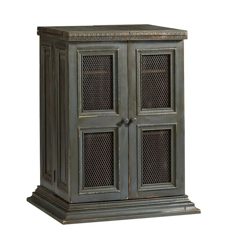 Mueble bar gris pizarra con cubierta extensible