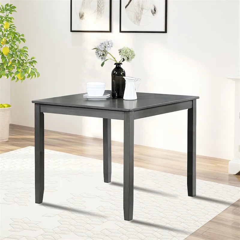 Mesa de comedor cuadrada para 4 personas