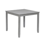 Mesa de comedor cuadrada para 4 personas