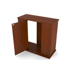 Cherry Brown Aquarium Stand with Storage